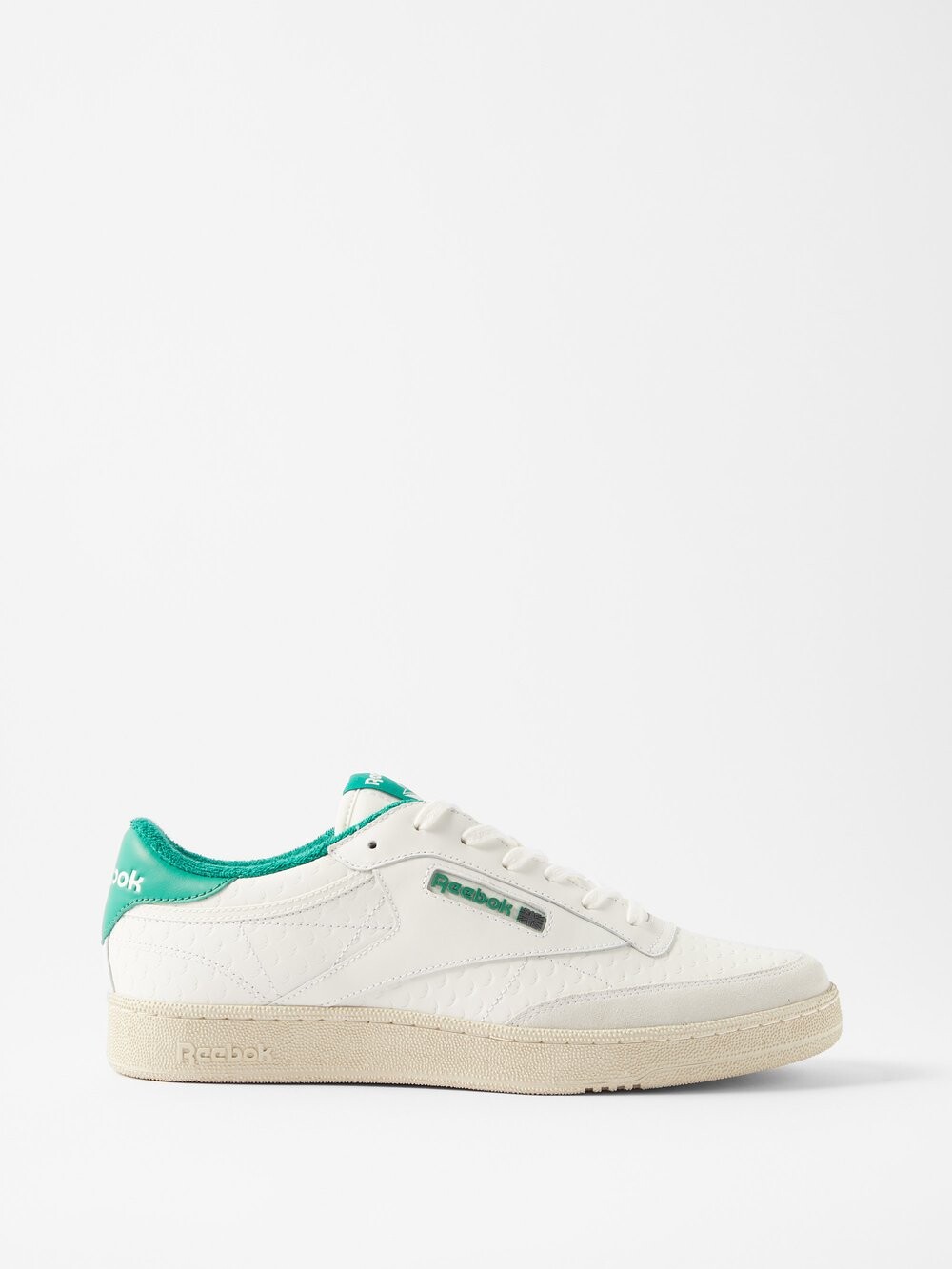 

Кожаные кроссовки club c Reebok, белый