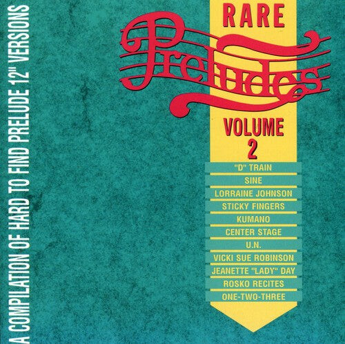 

CD диск Rare Preludes 2 / Various: Rare Preludes 2 / Various