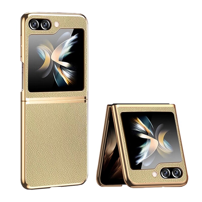 

Чехол для телефона Kona Chun, Gilt gold leather gemstone pattern series