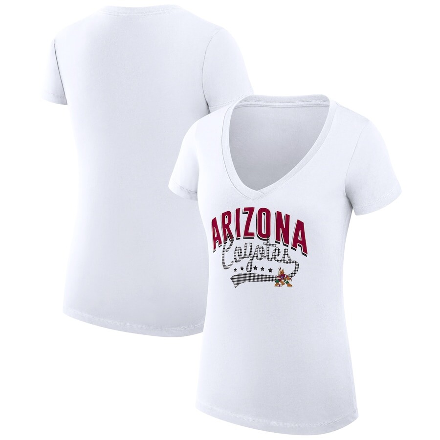 

Футболка с коротким рукавом G-III 4Her by Carl Banks Arizona Coyotes, белый
