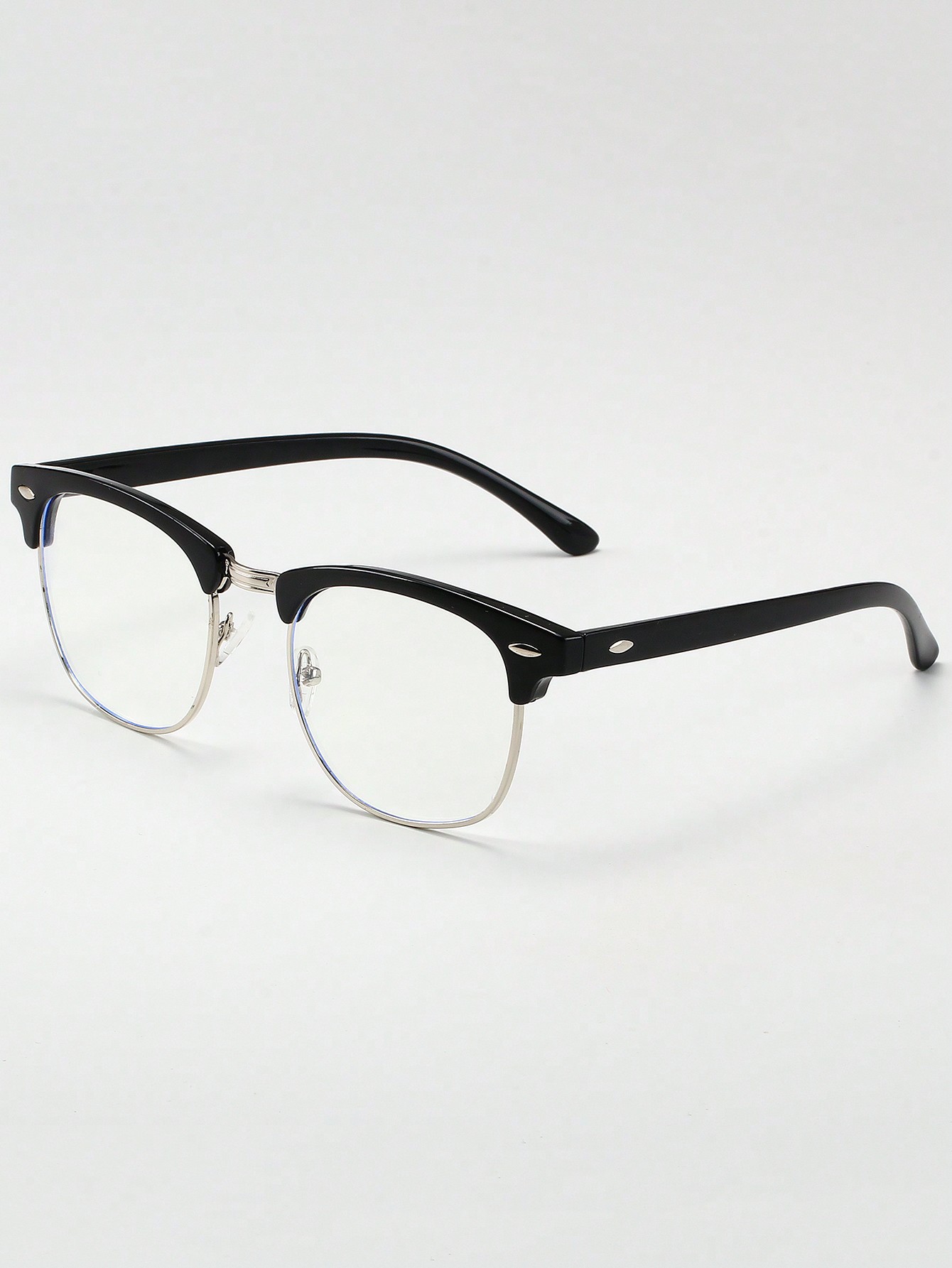 цена 1шт Женские модные круглые очки с прозрачными линзами и блокировкой синего света