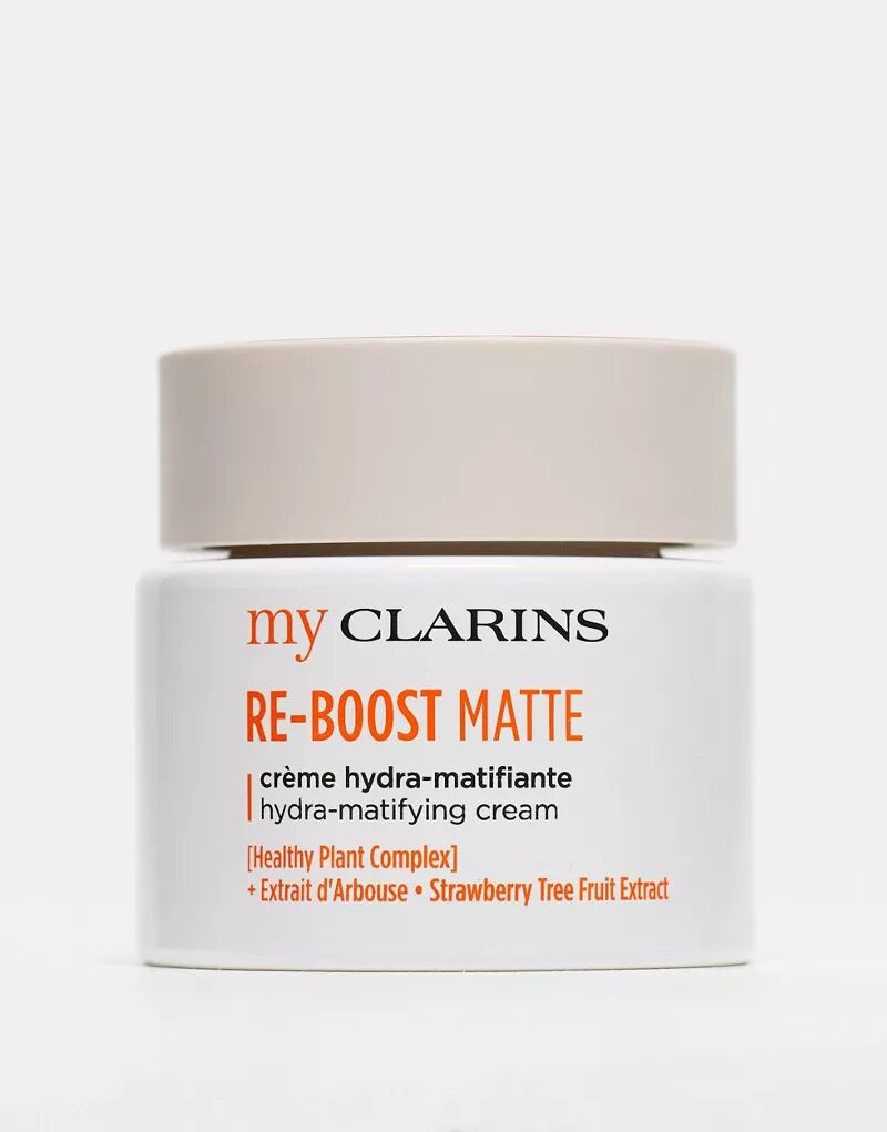 My Clarins – RE-BOOST Hydra-Matifying Cream – Матирующий крем, 50 мл clarins my clarins re boost matte hydra matifying cream