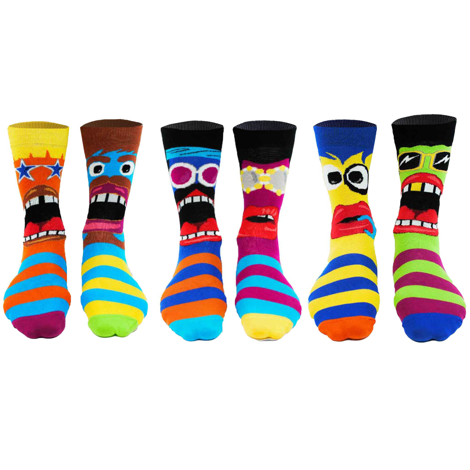 

Носки United Oddsocks 3 шт, цвет Funk You!