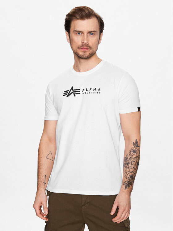 

Комплект из 2 футболок стандартного кроя Alpha Industries, белый