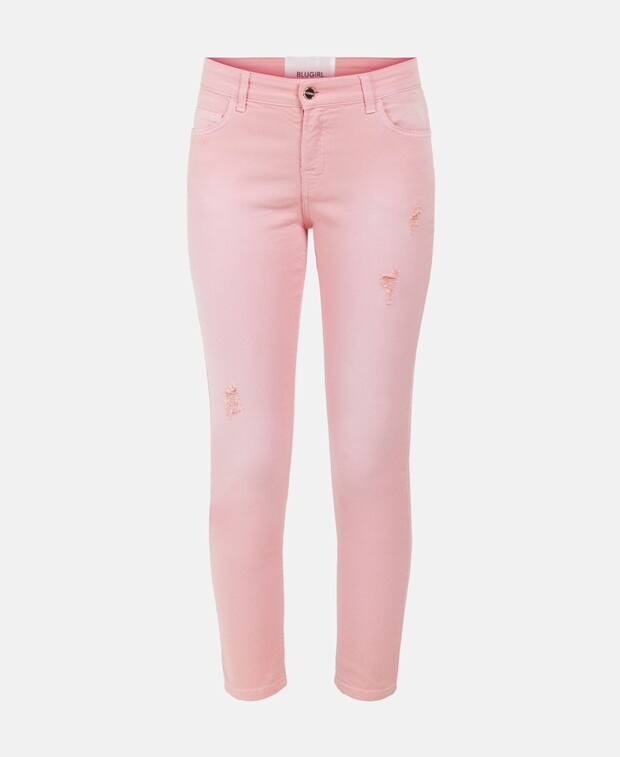 

Джинсы - стандартный крой Blugirl Blumarine, розовый