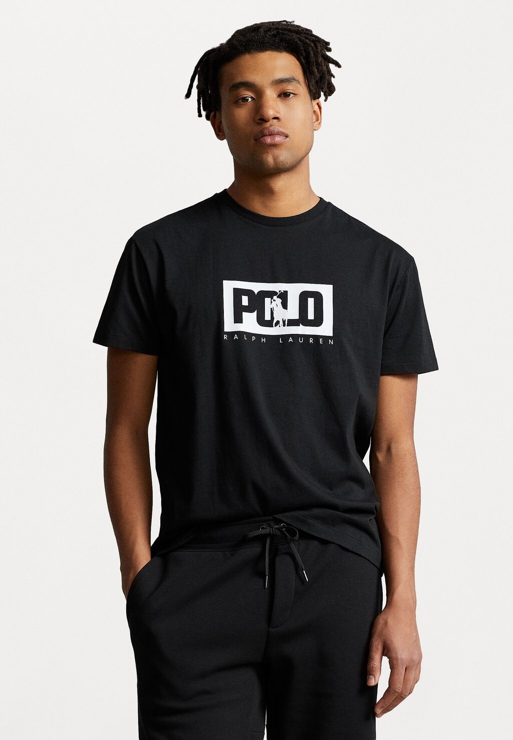 

Футболка с принтом КОРОТКИЙ РУКАВ Polo Ralph Lauren, черный