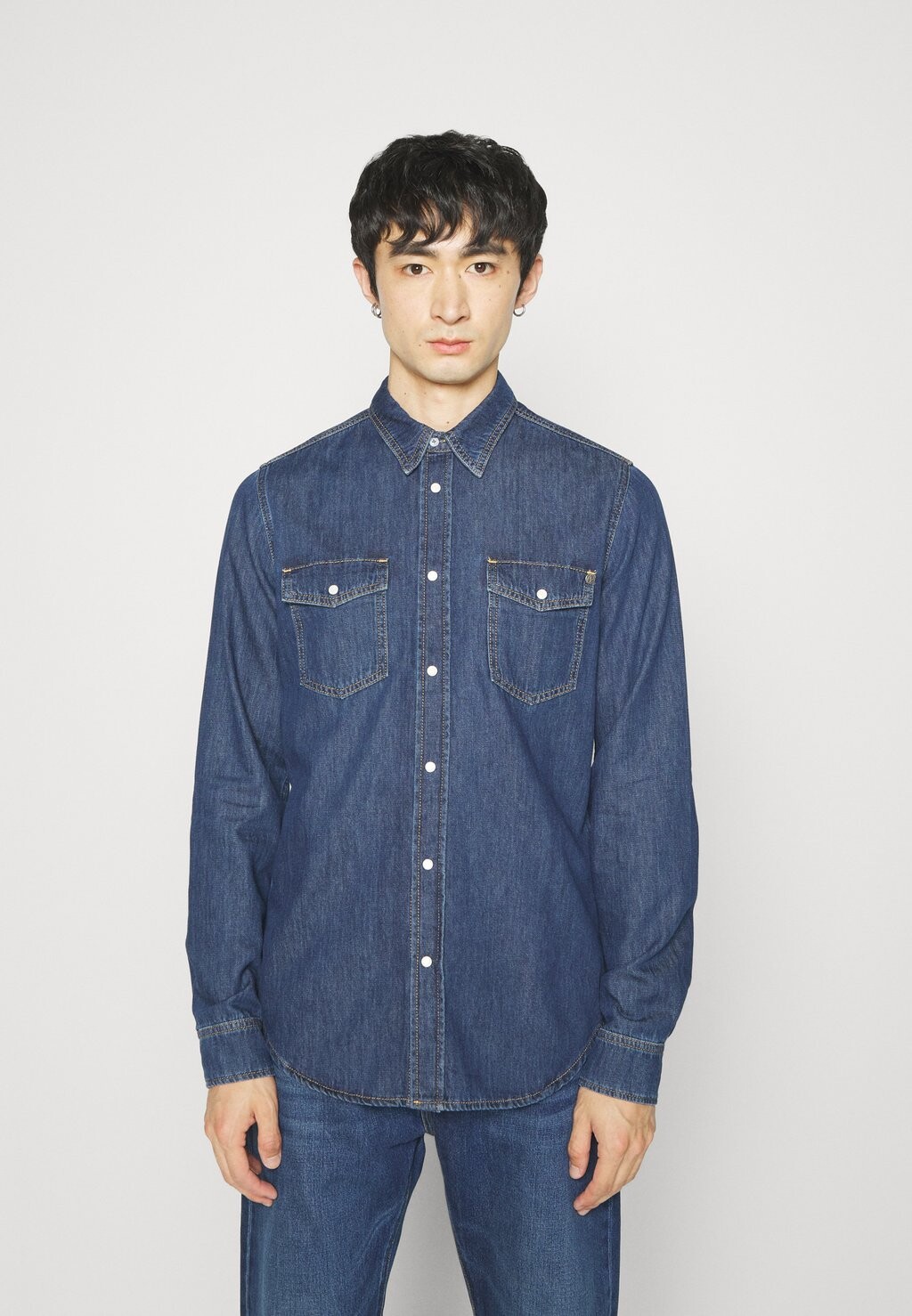 

Рубашка Hammond Pepe Jeans, цвет denim
