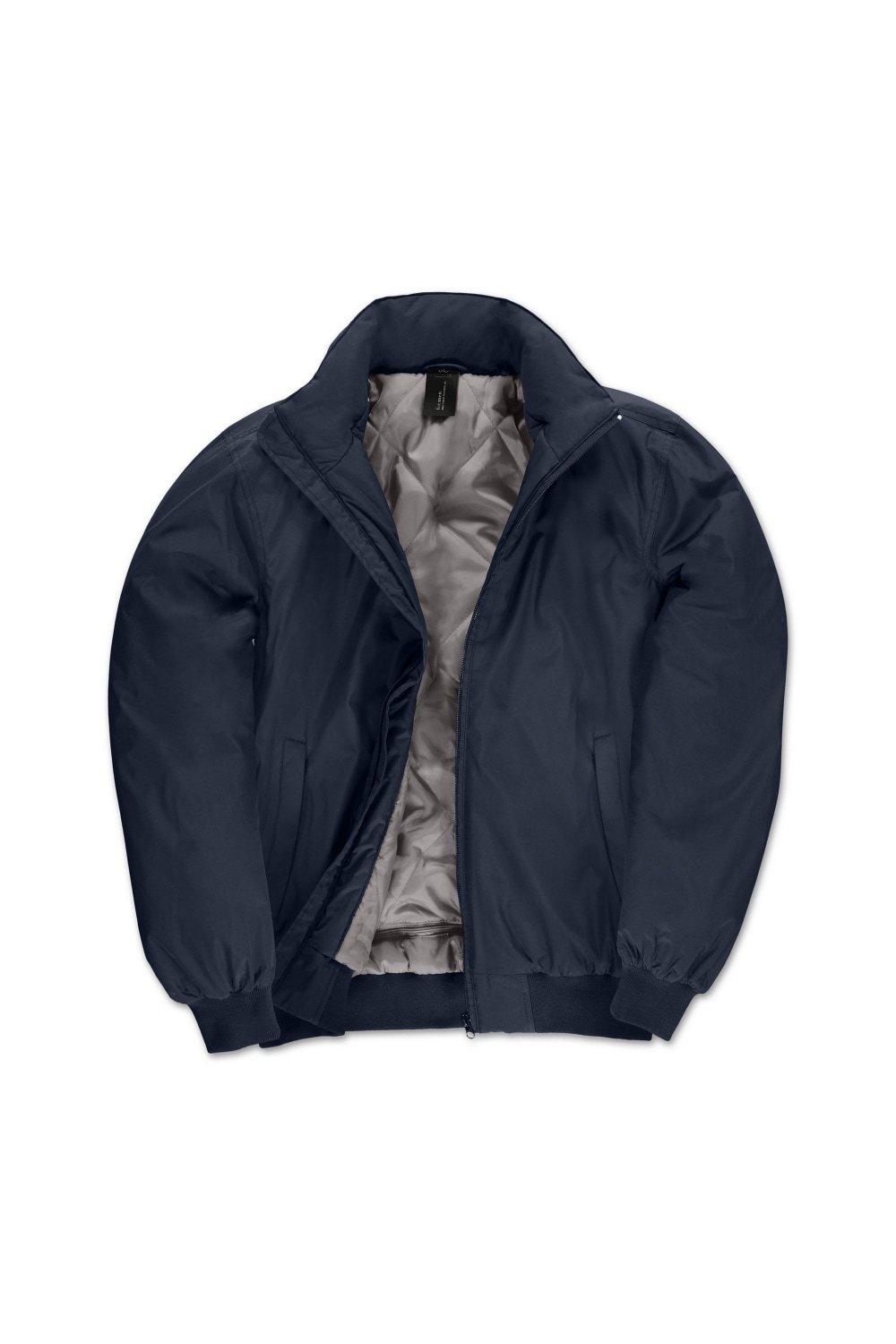Куртка бомбер B&C, темно-синий geviss 13 мм планка поворотно откидная
