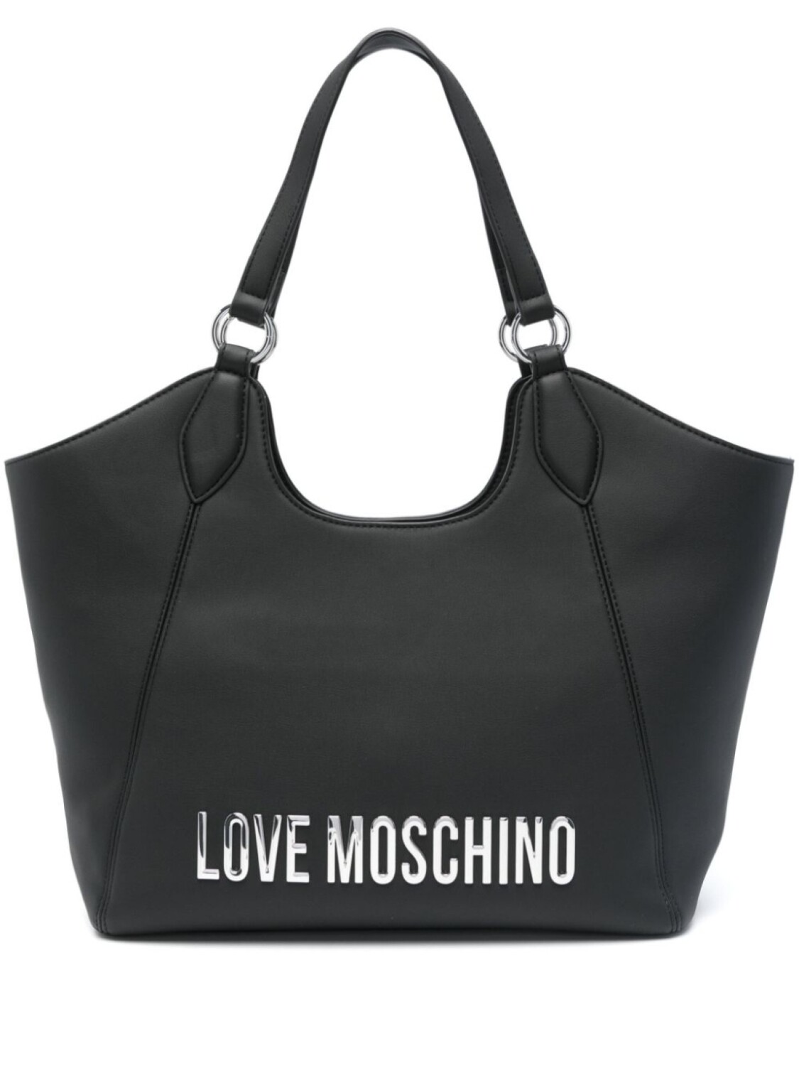 

Сумка-тоут с логотипом Love Moschino, черный