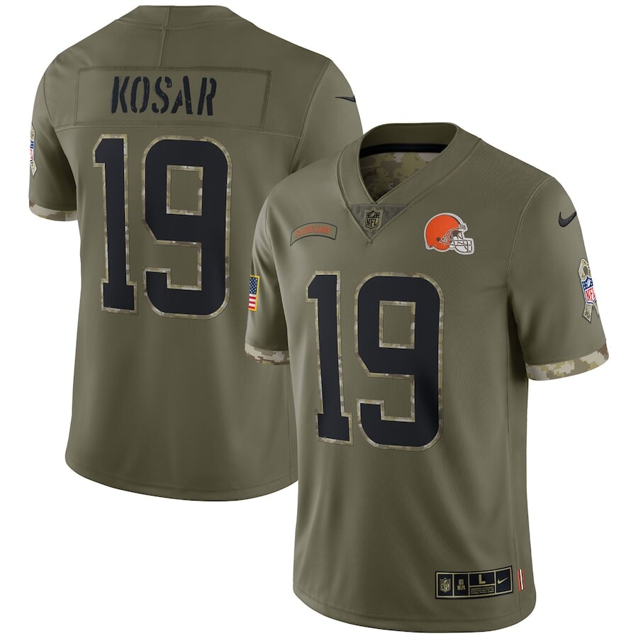 

Джерси Nike Cleveland Browns, оливковый