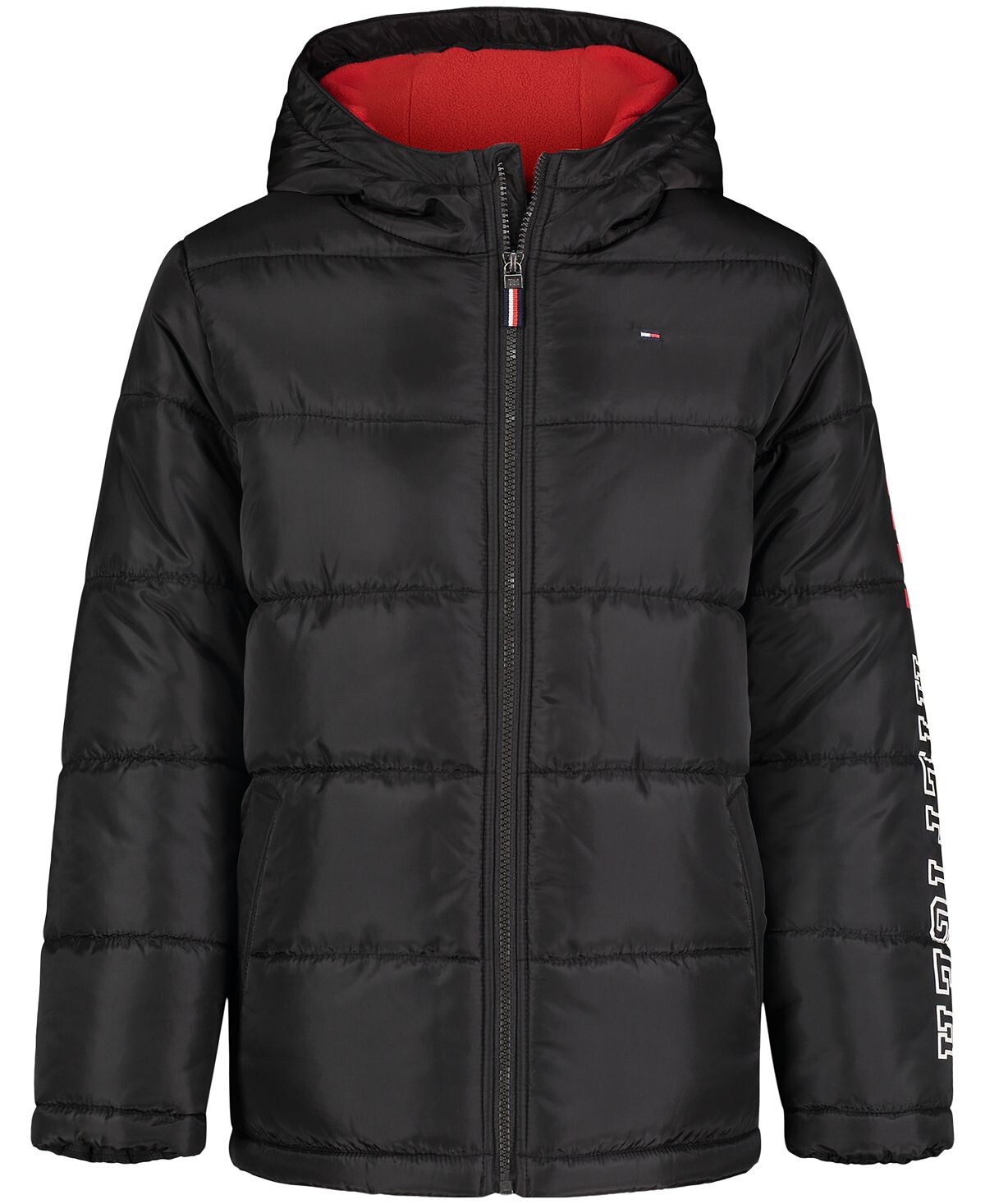 

Пуховик Little Boys с логотипом на подоле Tommy Hilfiger