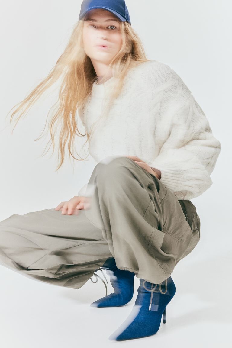 

Плетеный свитер H&M