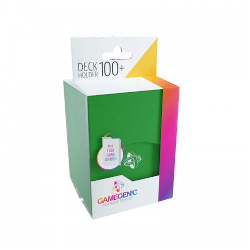 Коробка для карточек Gamegenic Deck Holder 100+ Green Gamegenic