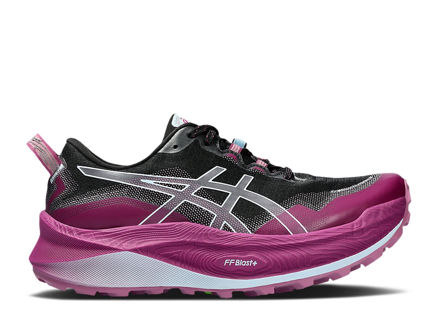 

Кроссовки ASICS Wmns Trabuco Max 3 'Black Dark Fuchsia', черный