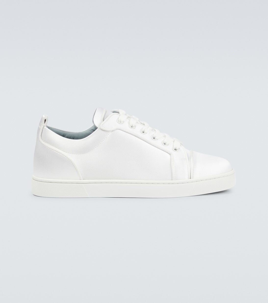 

Кроссовки Louis из шелкового атласа Christian Louboutin, белый