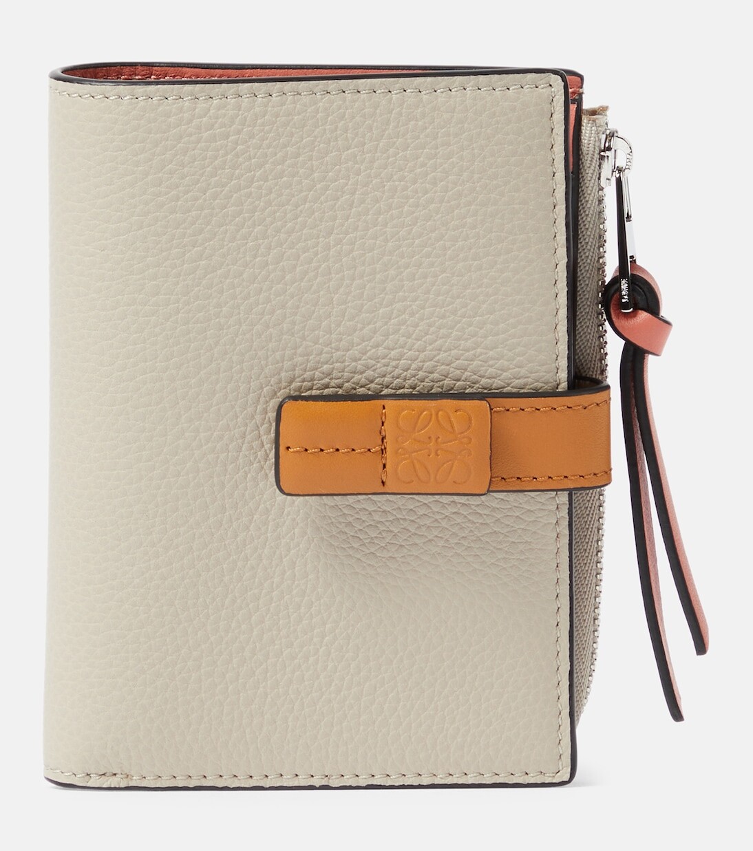 

Кожаный кошелек двойного сложения Loewe, белый