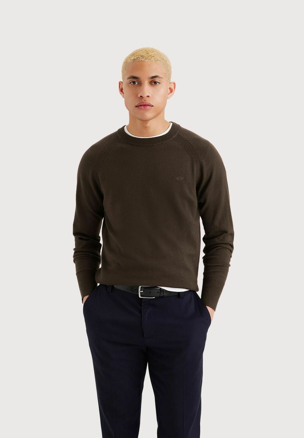 

Джемпер REGULAR FIT CREWNECK DOCKERS, коричневый
