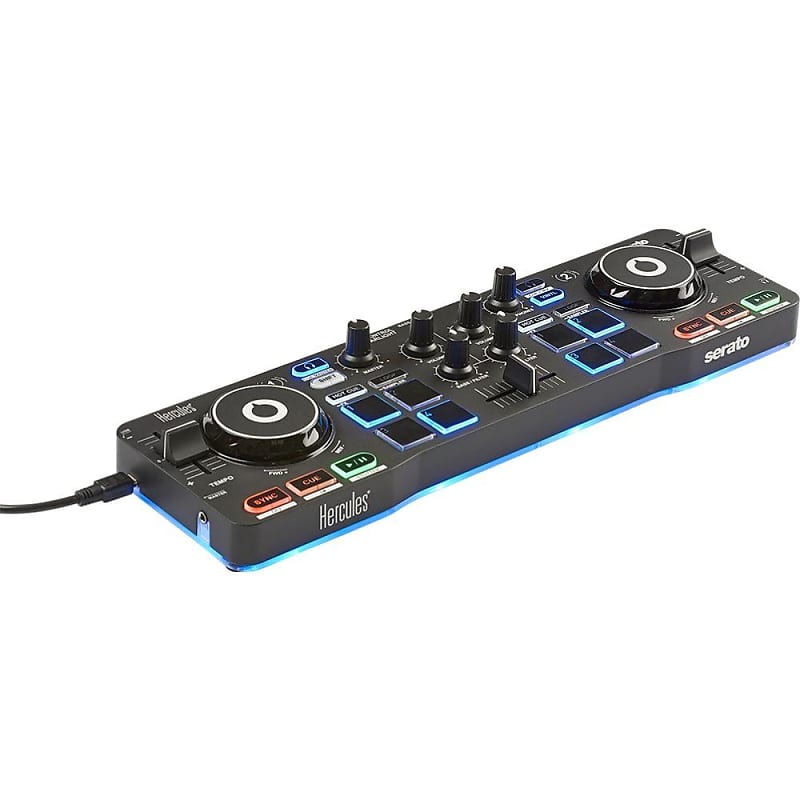 DJ-Контроллер Hercules DJ DJControl Starlight Controller for Serato Lite dj станции комплекты контроллеры gemini mdj 500