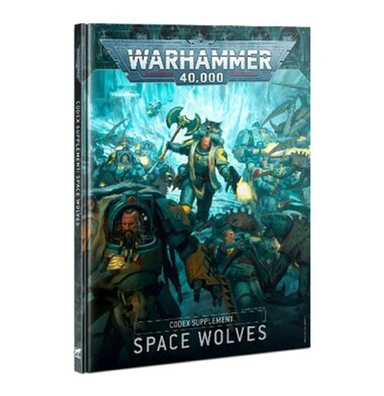 

Миниатюра Warhammer 40K: Codex Supplement: Space Wolves (Hardcover)