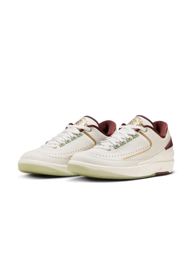 

Кроссовки мужские Nike Jordan AJ2 летние, белый / красный / зеленый / желтый