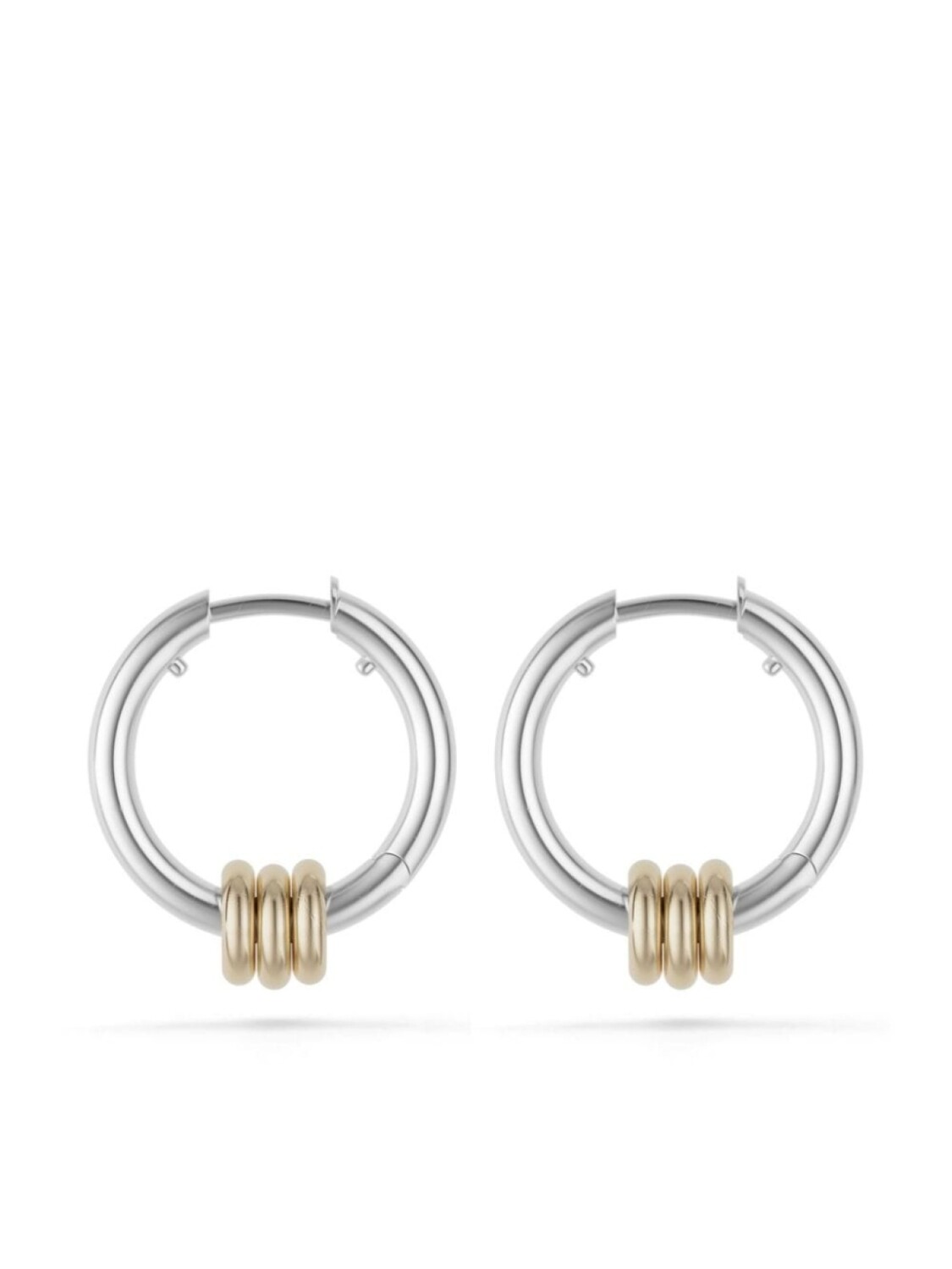 

Серьги Nevine из желтого золота Spinelli Kilcollin, серебряный
