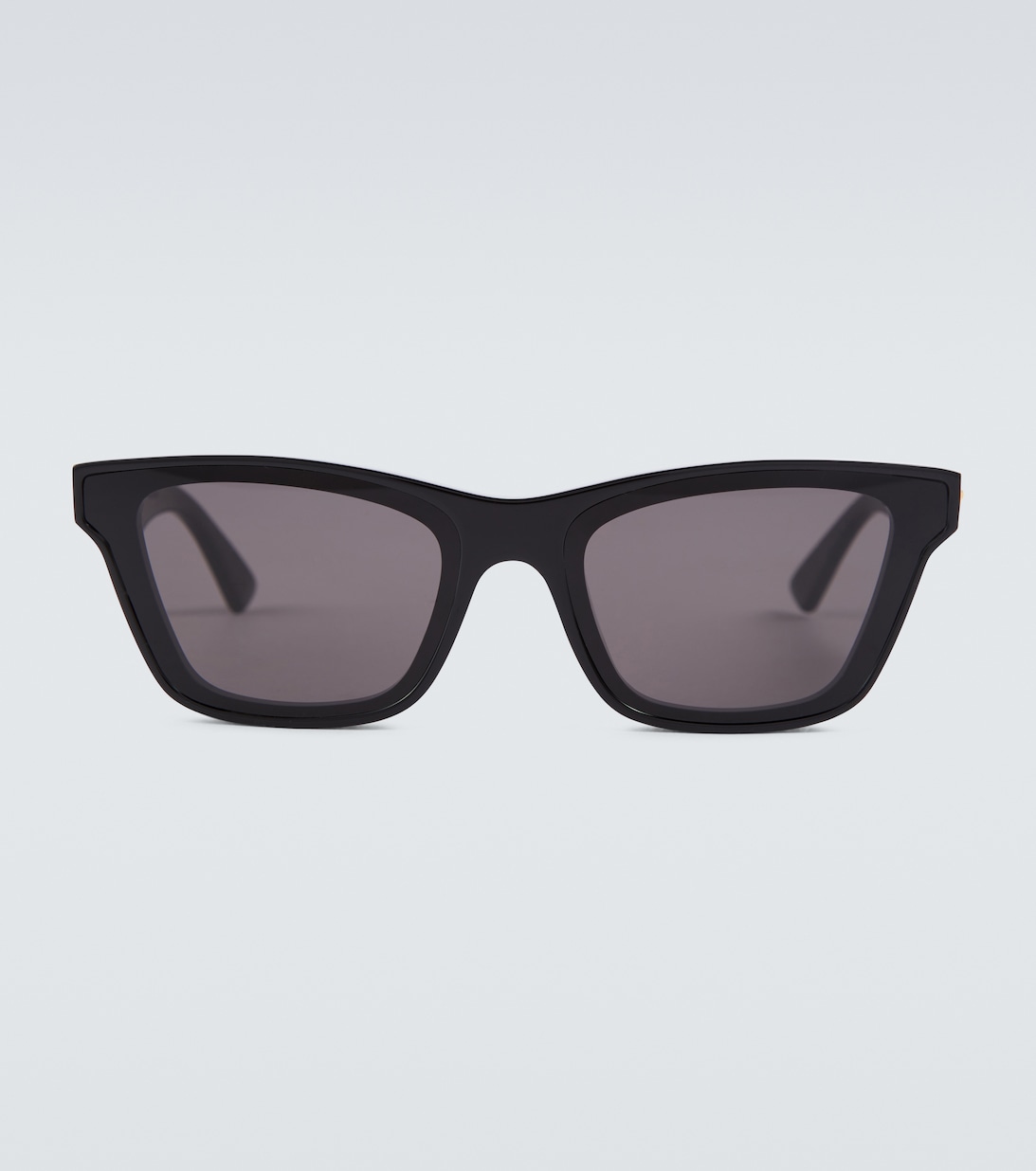 Классические квадратные солнцезащитные очки Bottega Veneta, черный