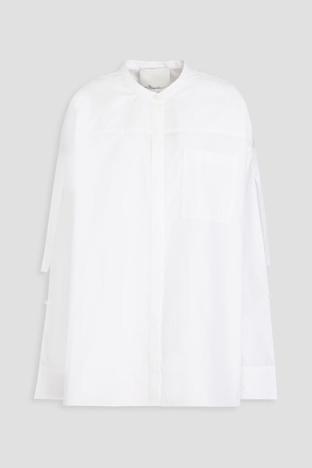 

Рубашка оверсайз из хлопкового поплина 3.1 Phillip Lim, белый