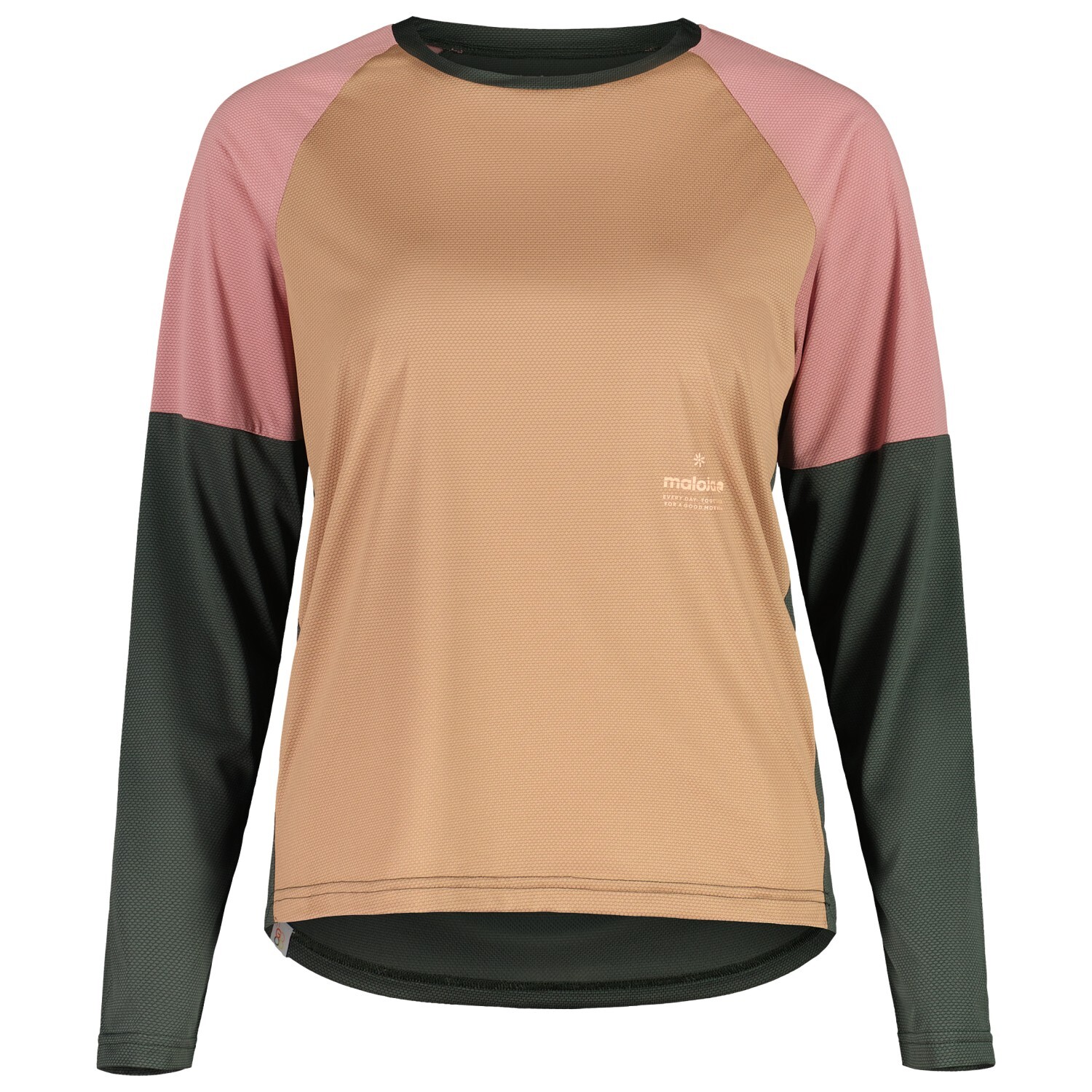

Лонгслив Maloja Women's WolgaM, цвет Deep Forest Multi, Черный