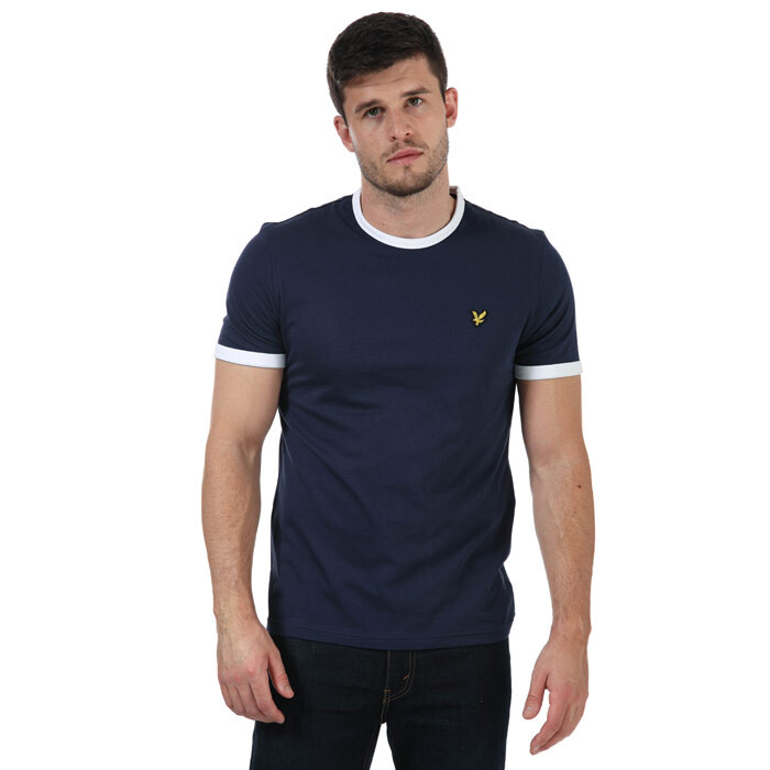 

Футболка lyle and scott ringer Lyle & Scott, синий
