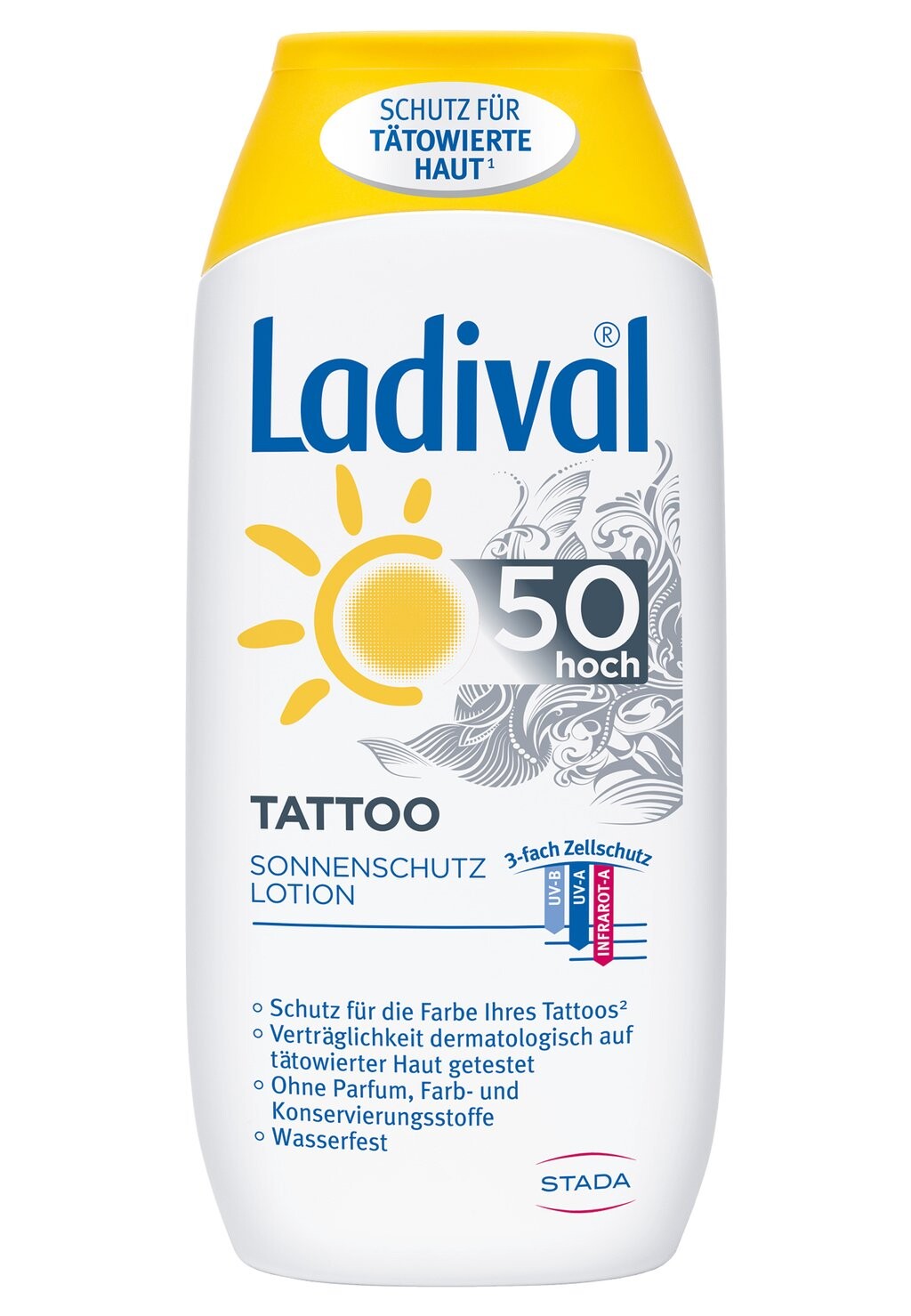 

Защита от солнца SONNENSCHUTZ TATTOO SONNENSCHUTZ LOTION LSF 50 Ladival