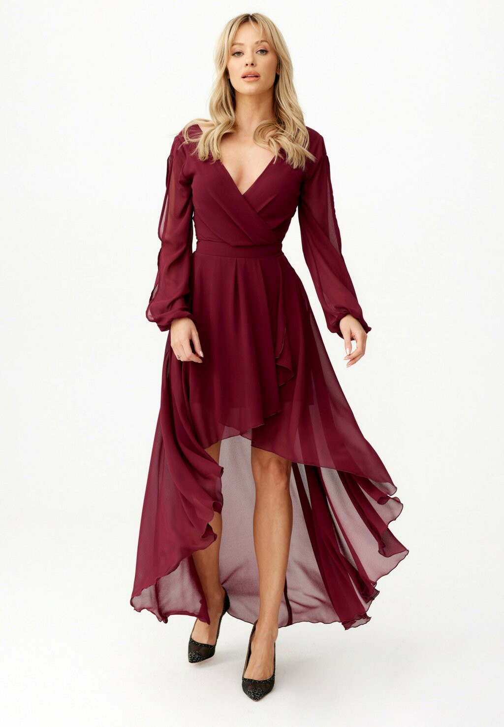 

Бальное платье Roco Fashion, бордовый