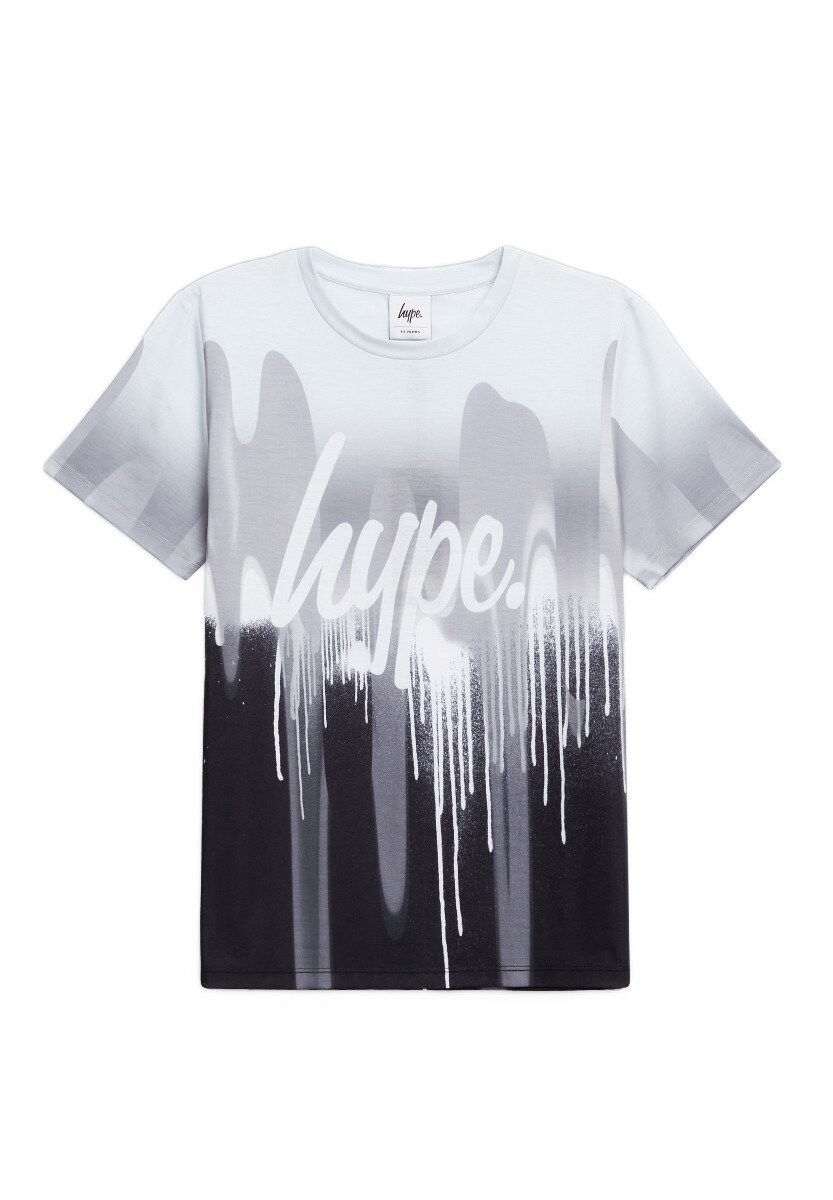 

Футболка с принтом GRADIENT DRIPS MINI SCRIPT Hype, цвет black