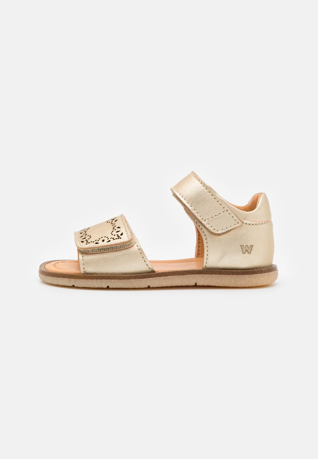 

Босоножки с ремешками MOLLI Wheat, цвет light gold