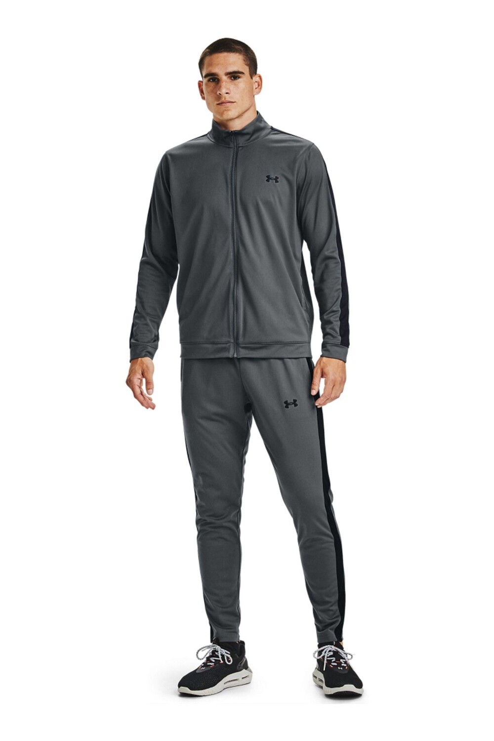 

Серый вязаный спортивный костюм Under Armour, серый