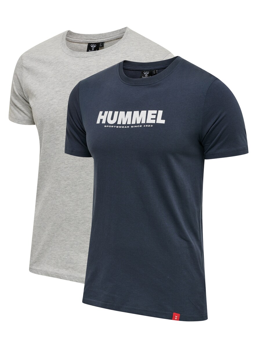 

Спортивная футболка Hummel Performance LEGACY, цвет Navy/mottled grey