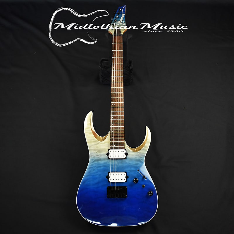 Электрогитара Ibanez RGA42HPQM - Electric Guitar - Blue Iceberg Gradient Finish электрогитара ibanez rga42hpqm big