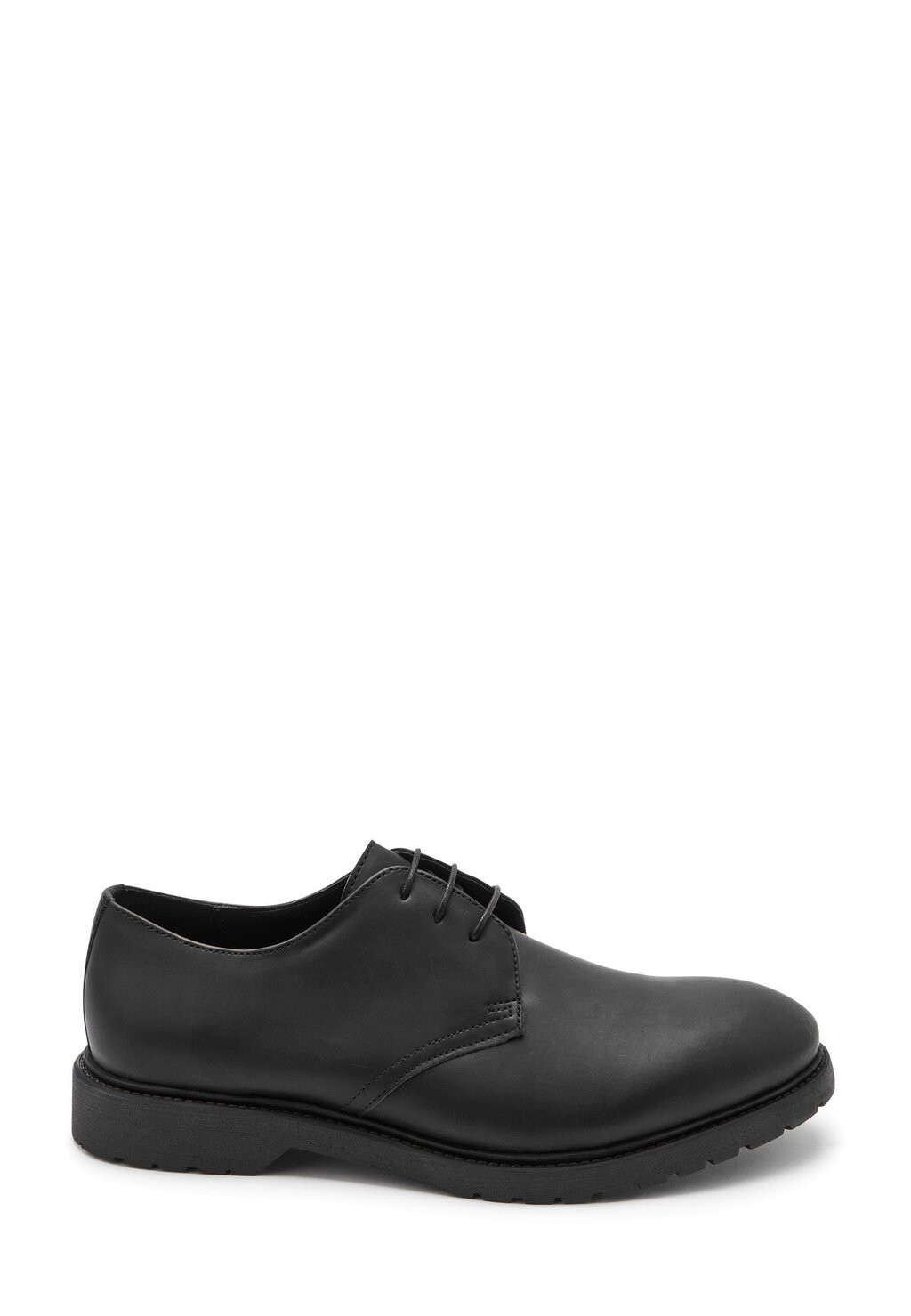

Элегантные туфли на шнуровке Cleated Derby Wide Fit Next, черный