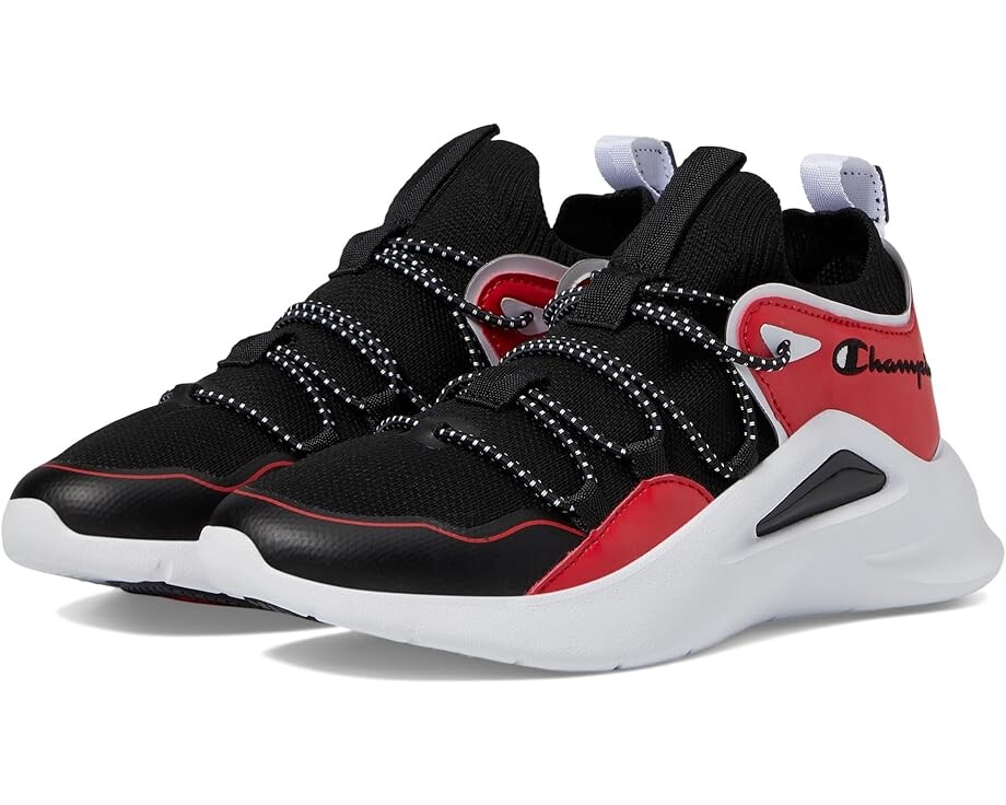 Кроссовки Champion Champion Acela Chase Sneaker, цвет Black/Scarlet/White кроссовки torex man black pool base sneaker chase 1pr black