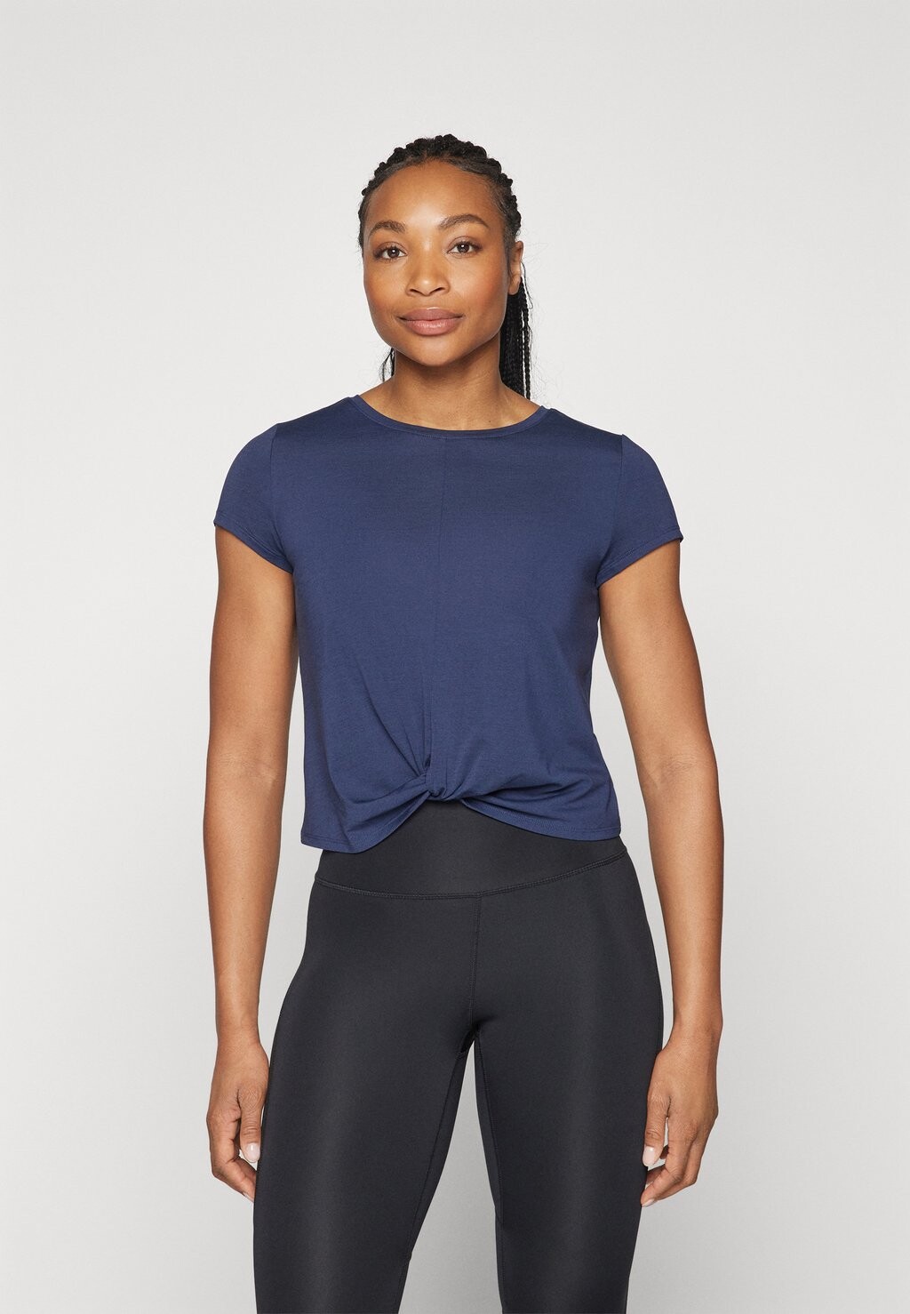 

Базовая футболка BRUSHED TWIST FRONT TEE GAP, цвет midnight
