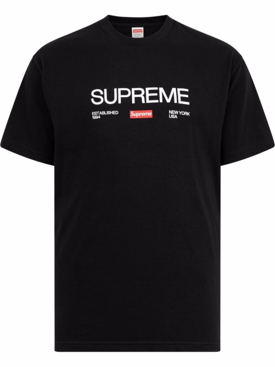 

Supreme футболка Est 1994, черный