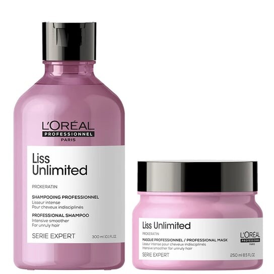 

Набор уходовой косметики, 2 шт. L'Oréal, Liss Unlimited, L'Oréal Professionnel