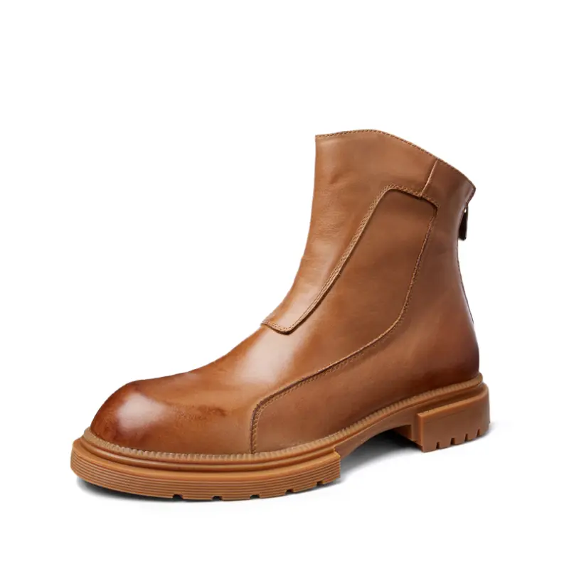 

Ботинки мужские Brounvanm, цвет Yellow-brown fleece