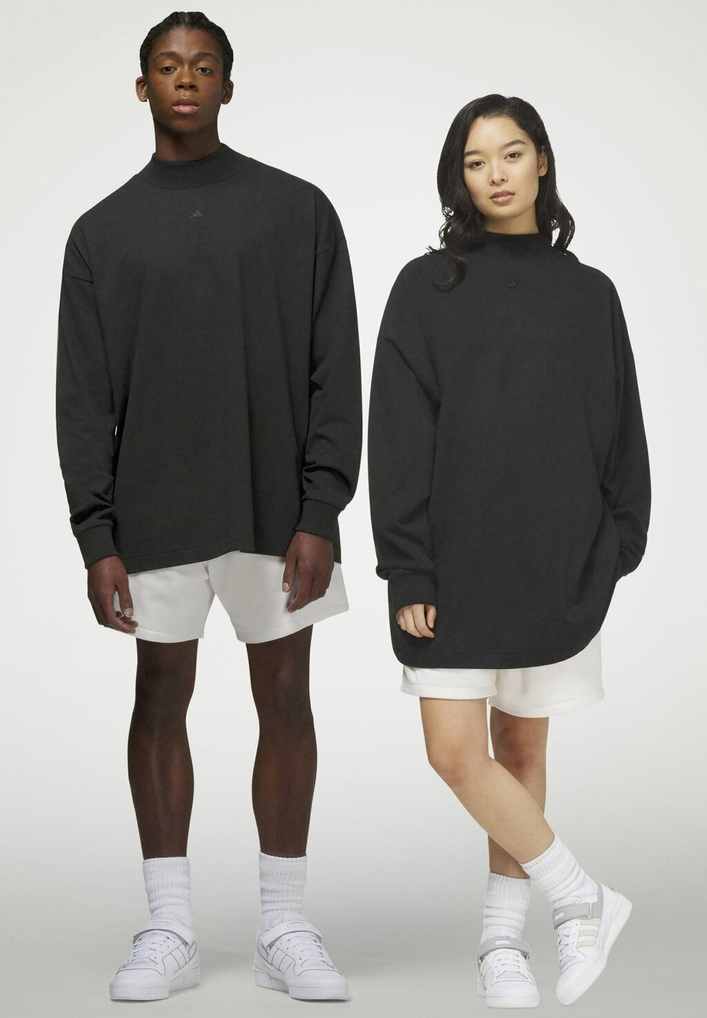 

Топ с длинными рукавами adidas Originals, черный