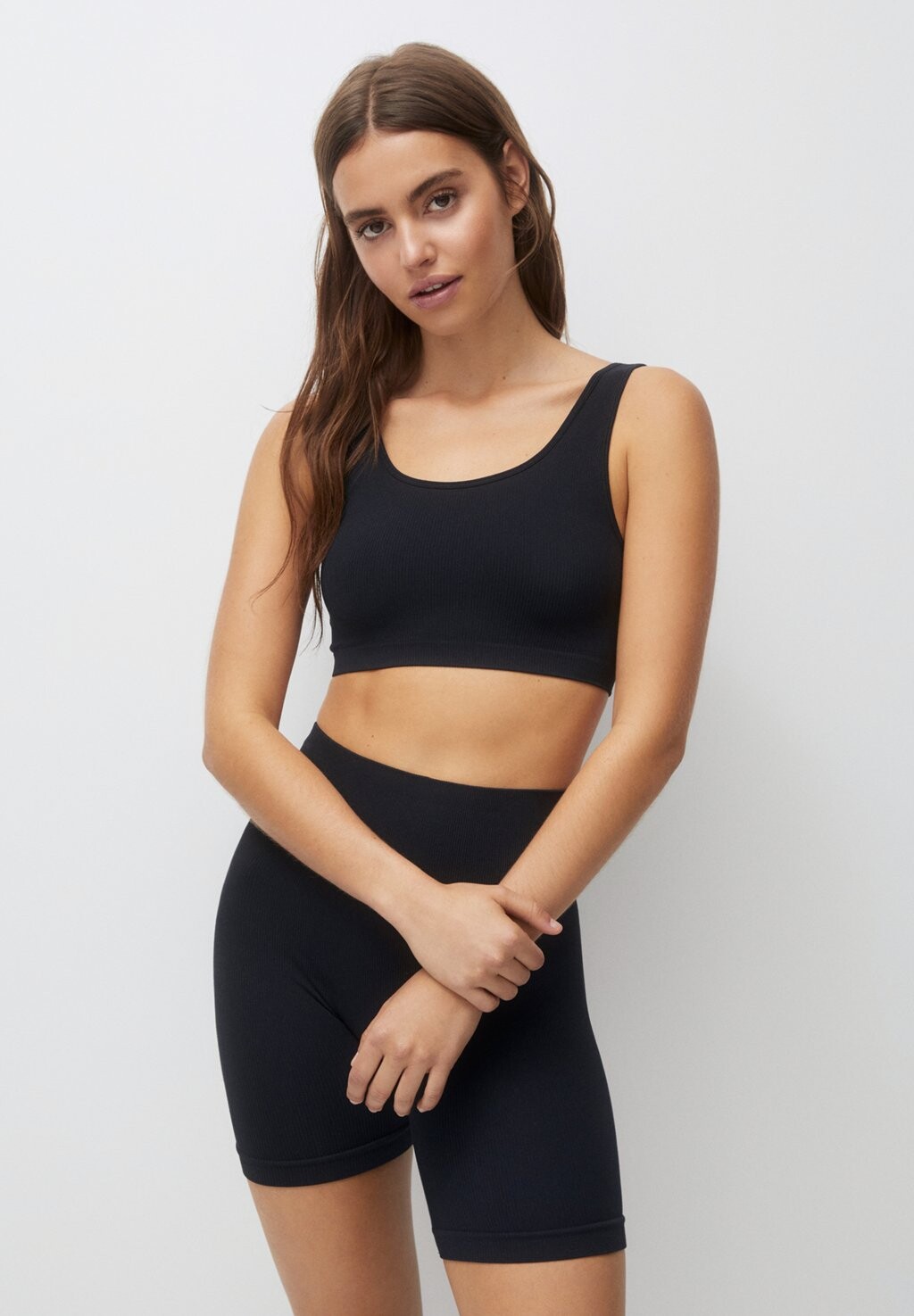 

Топ PULL&BEAR, черный