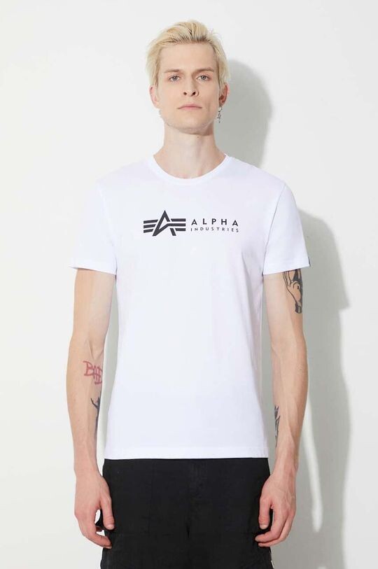 

Комплект из 2 хлопковых футболок Alpha Label T (2 шт.) Alpha Industries, белый