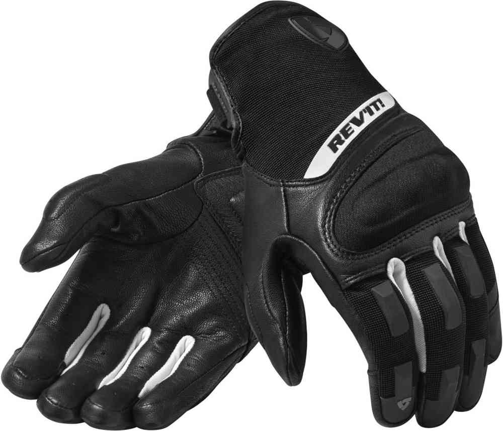 Перчатки для мотокросса Striker 3 Revit, черно-белый