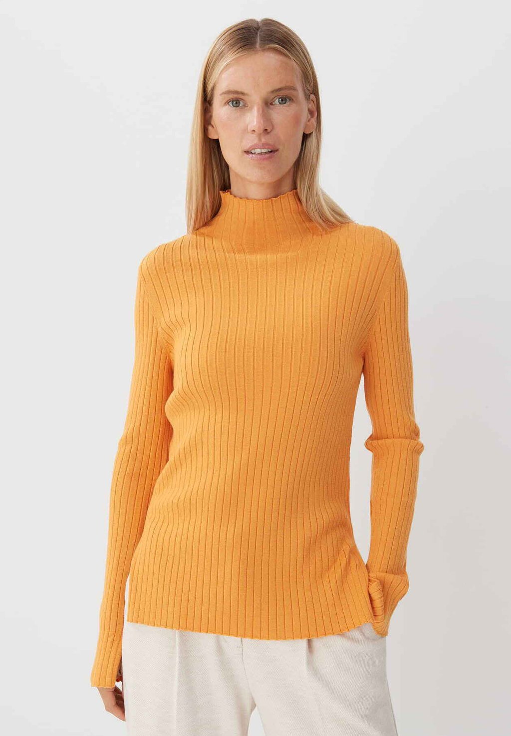 Вязаный свитер someday., цвет crush orange