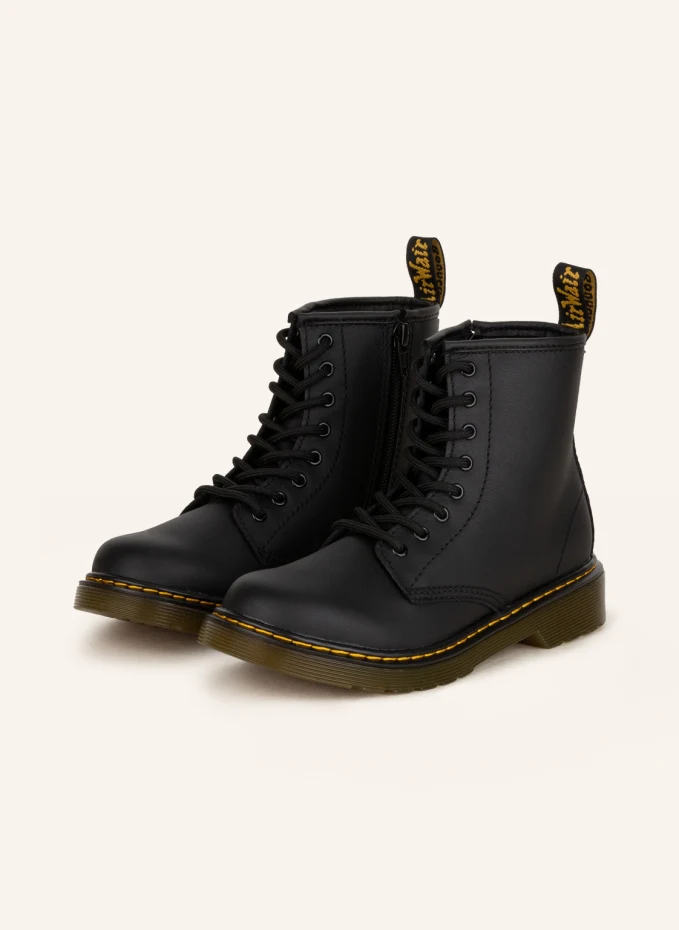

Ботинки на шнуровке 1460 softy t Dr. Martens, черный