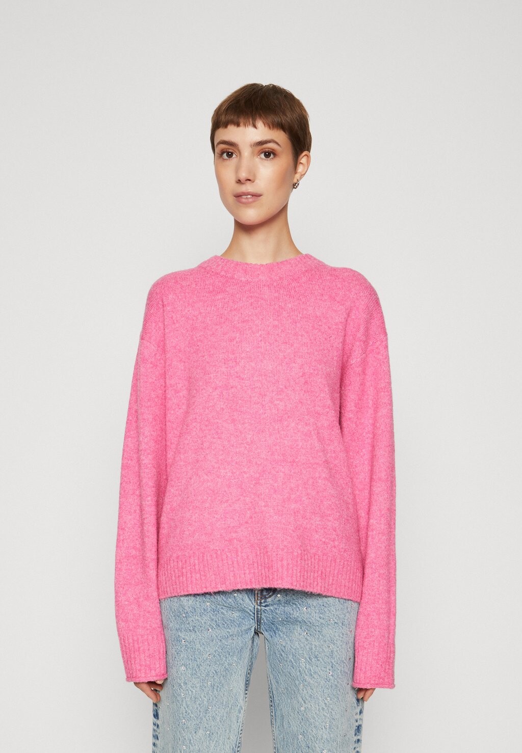 

Свитер CLASSIC CREW American Eagle, розовый