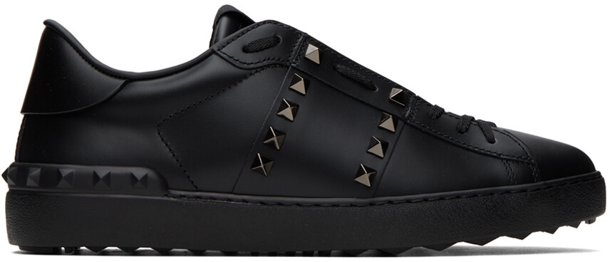 

Черные кроссовки Rockstud Untitled Valentino Garavani
